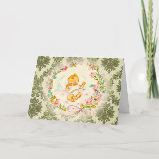 Tarjeta Bebé del Victorian