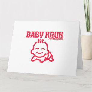 Tarjeta Bebé Divertido Kruk Philadelphia Premium
