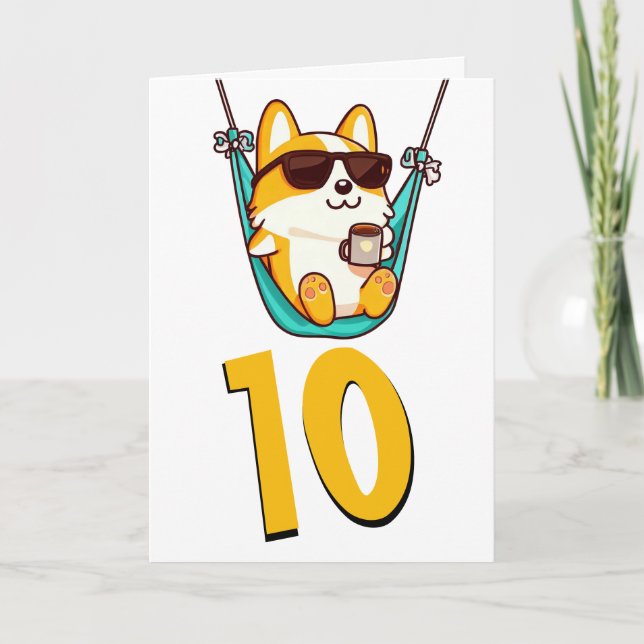 Tarjeta Bebé dragón verde chibi (Anverso)