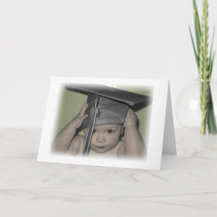 Tarjeta ¡bebé graduado!