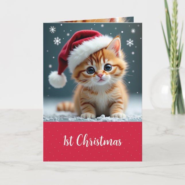 Tarjeta Bebés 1.ᵉʳ Navidades (Anverso)