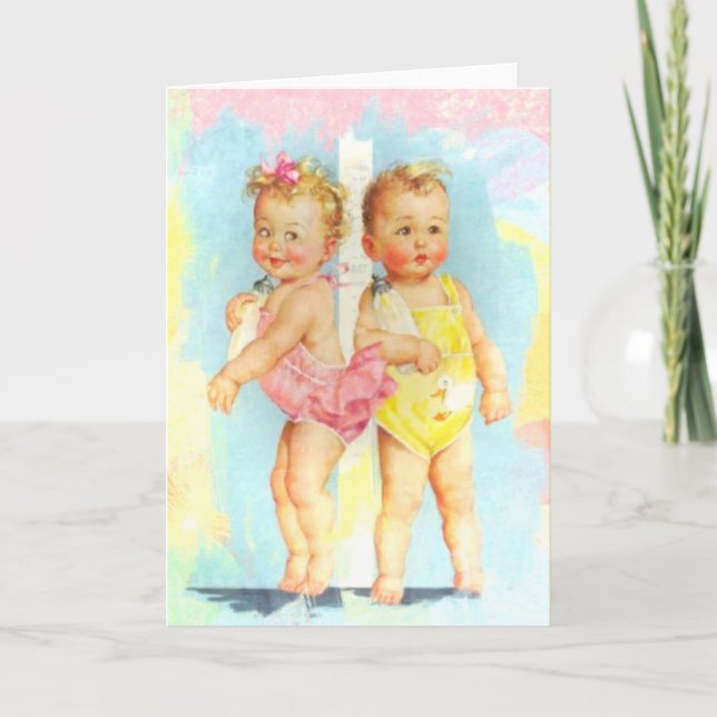 Tarjeta Bebés lindos ventilatorios (Anverso)