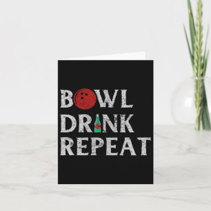 Tarjeta Bebida Bowl Repetir el juego de bolas Guay Juego d