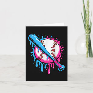 Tarjeta Bebida De Béisbol Para Niños Jóvenes Jóvenes Con H