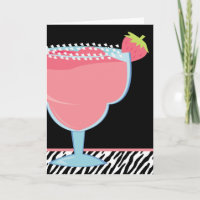 Bebida rosada de Margarita de la fresa