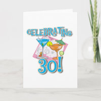 Bebidas tropicales celebrando 30