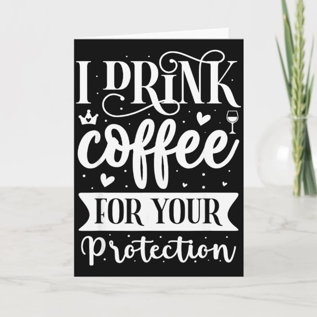 Tarjeta Bebo Café Para Tu Protección  (Anverso)