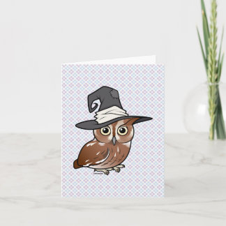 Tarjeta Bechuza De Grito Birdorable