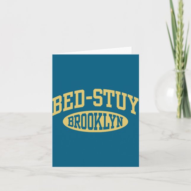 Tarjeta Bed Stuy Brooklyn _1  (Anverso)