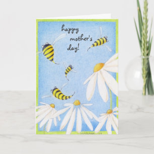Tarjeta Bee Happy Mother's Day Card
