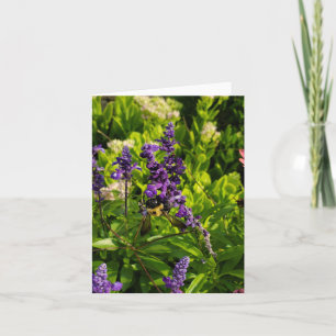 Tarjeta Bee in the Garden