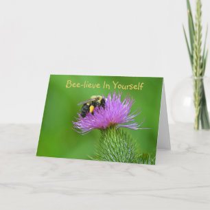 Tarjeta Bee-lieve En Sí Mismo