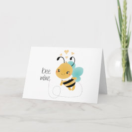 Tarjeta Bee Mine Bumblebee Amarillo Negro