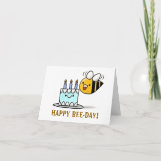 Tarjeta beeday, ¡FELIZ BEE-DAY!