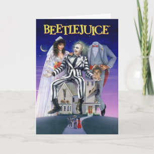 Tarjeta Beetlejuice Cartel Teatral