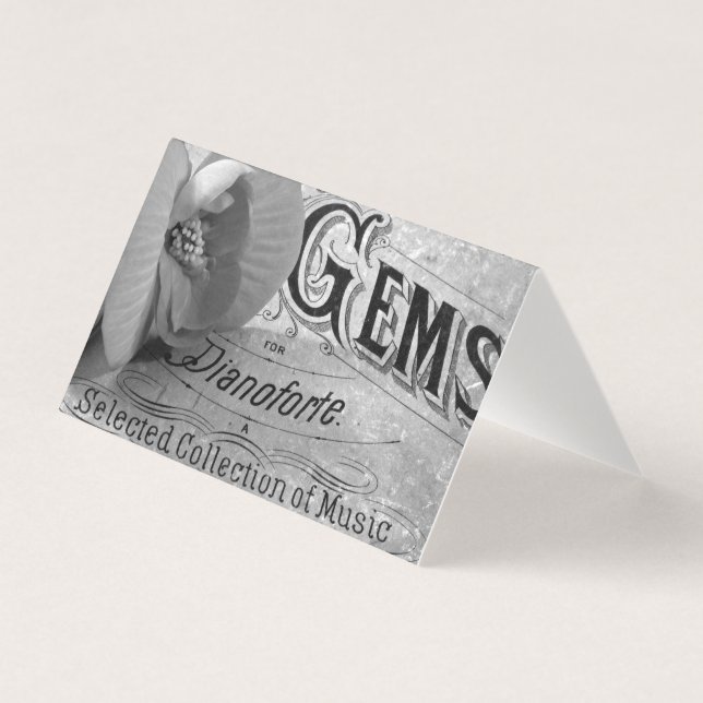 Tarjeta Begonia Gems Pianoforte (Anverso)