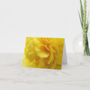 Tarjeta begonia notecard