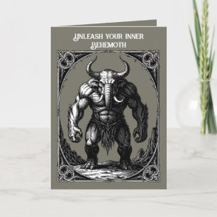 Tarjeta Behemoth, Señor de las Profundidades Salvajes