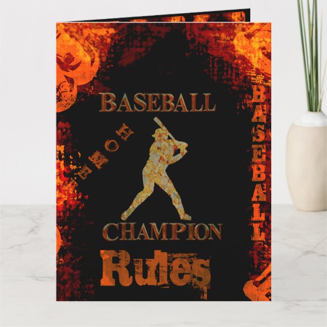 Tarjeta Béisbol (Anverso)
