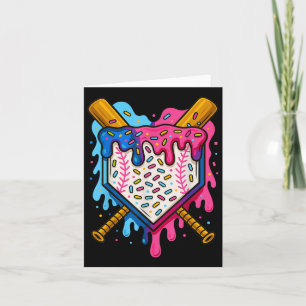 Tarjeta Béisbol Boys Helado Perforación Béisbol