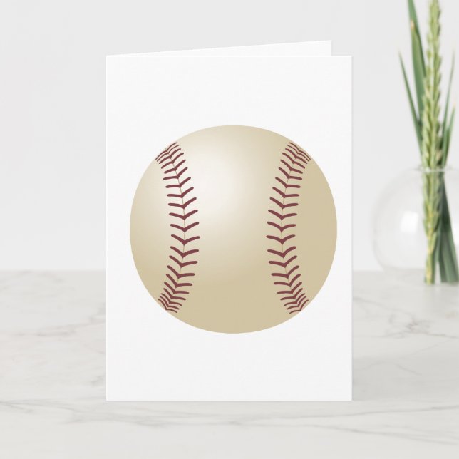 Tarjeta Béisbol personalizado (Anverso)