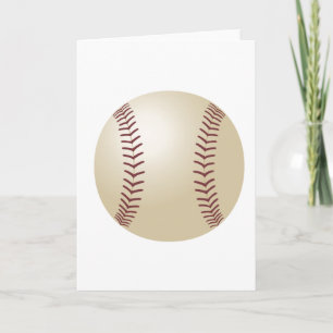 Tarjeta Béisbol personalizado