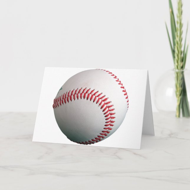 Tarjeta Béisbol totalmente personalizable (Anverso)