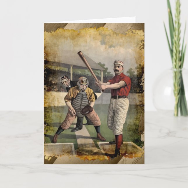 Tarjeta Béisbol: Vintage (Anverso)