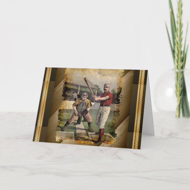 Tarjeta Béisbol: Vintage (Anverso)