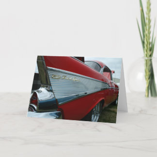 Tarjeta Bel Air 1957