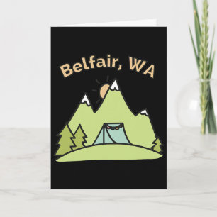 Tarjeta Belfair Wa Montañas Senderismo Escalada Camping Y 