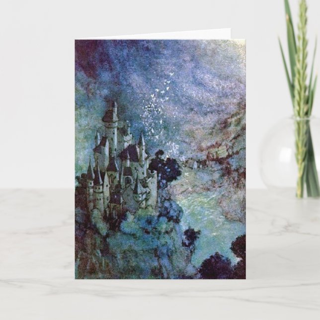 Tarjeta Bella Artes Edmund Dulac (Anverso)