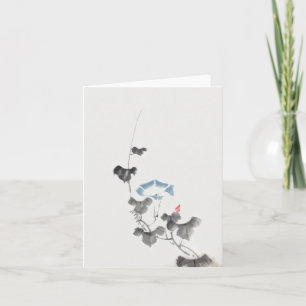 Tarjeta Bella Artes japonés de Hokusai