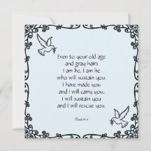 Bella Biblia Verse Cita Isaiah 46:4