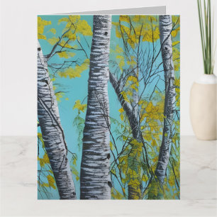 Tarjeta Bella Birch de Verano