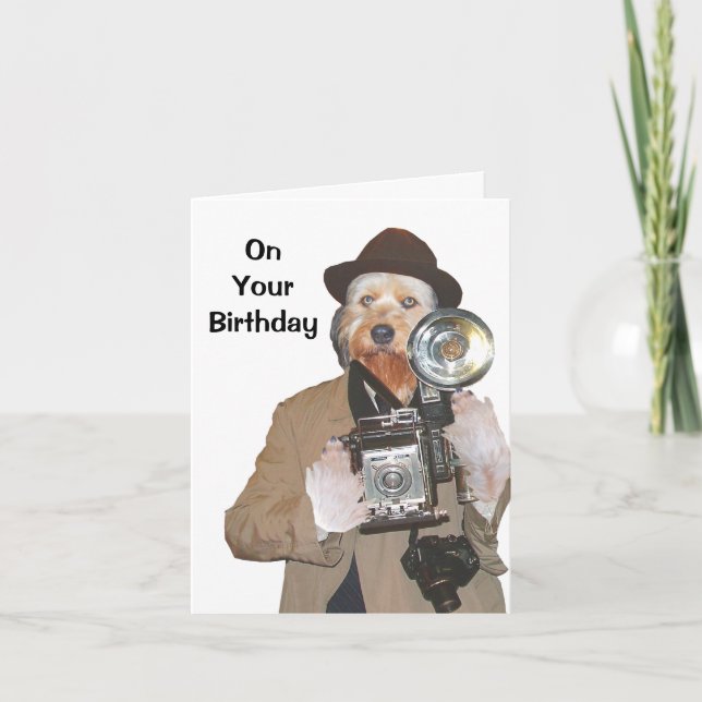 Tarjeta Bella como la PAWparazzi (Anverso)