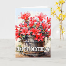 Bella y floreciente Ilustracion Lily Flower