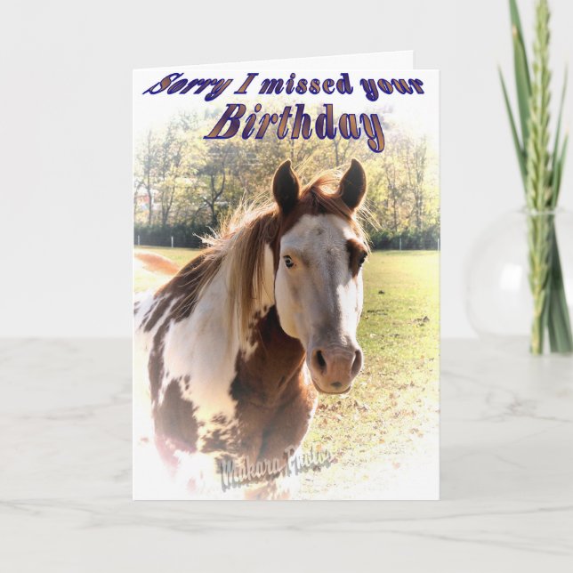 Tarjeta Bellamente personalizar de cumpleaños (Anverso)