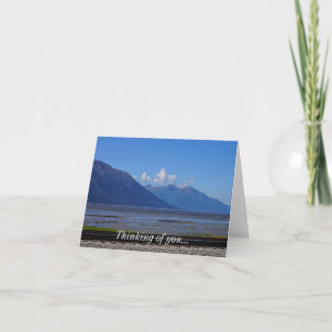 Tarjeta Belleza Alaska Pensando En Ti