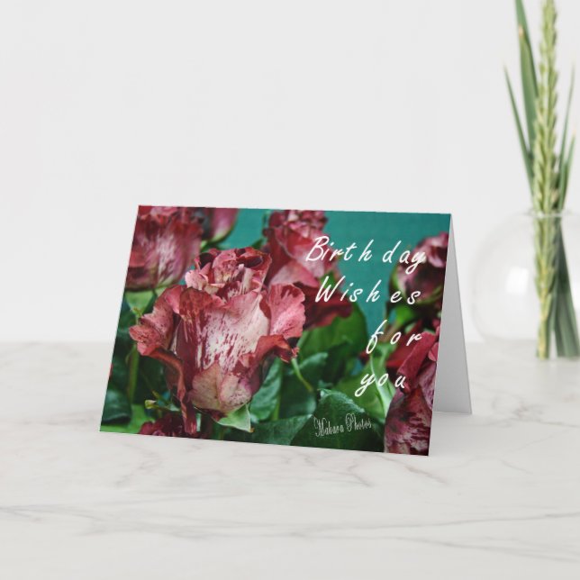 Tarjeta Bellezas Rosas BD 128-z (Anverso)