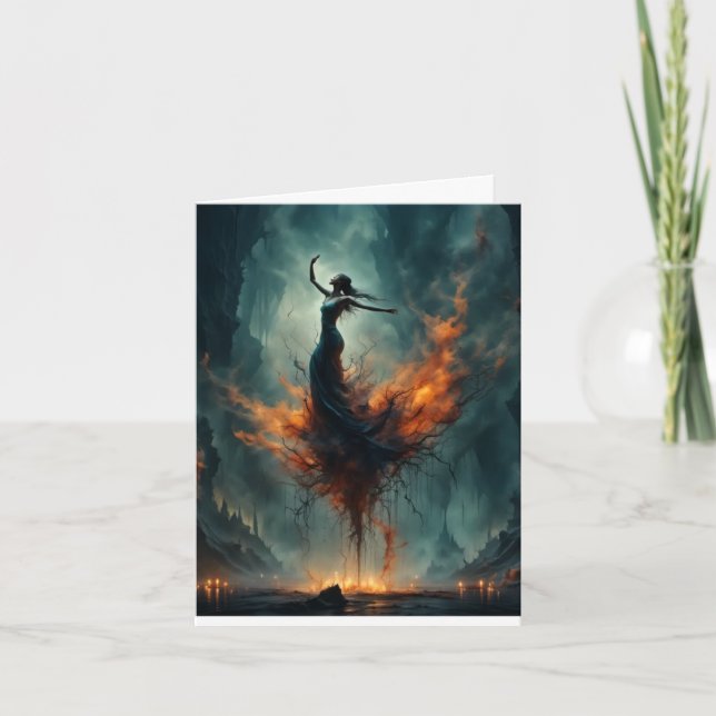 Tarjeta Beltane Blessings (Anverso)