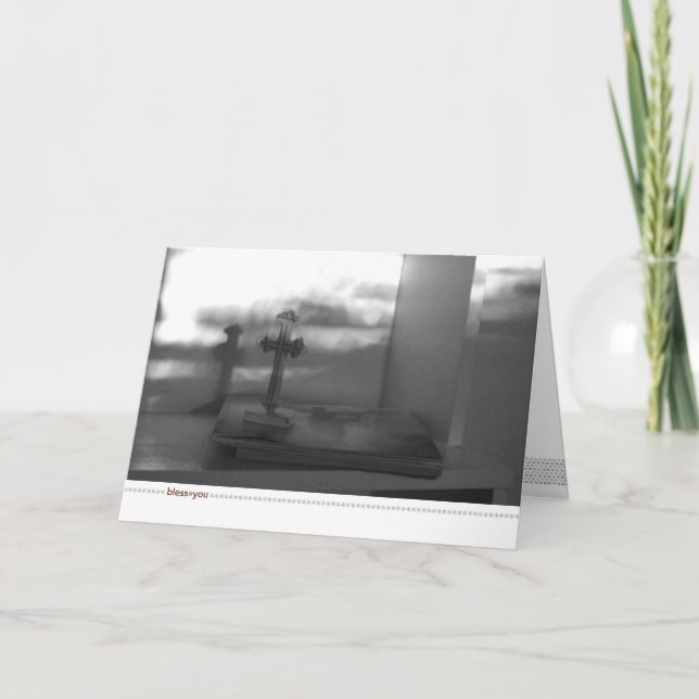 Tarjeta bendición* (Anverso)