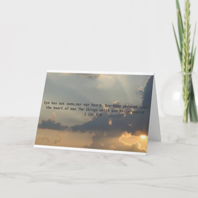 Tarjeta Bendición (Anverso)