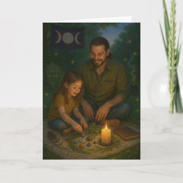 Tarjeta Bendición del Día del Padre Pagan