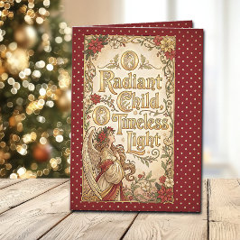 Tarjeta Bendición Espiritual de Invierno