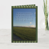 Bendición irlandesa del día de St Patrick