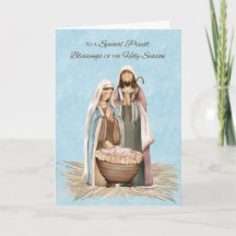 Bendiciones de Navidad para Sacerdotes Escena de l