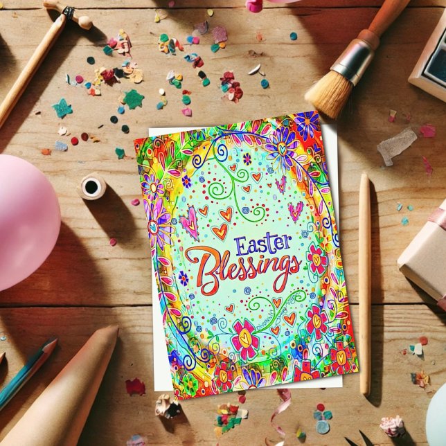 Tarjeta Bendiciones de Pascua Diversión Inespiritualidad F (Subido por el creador)