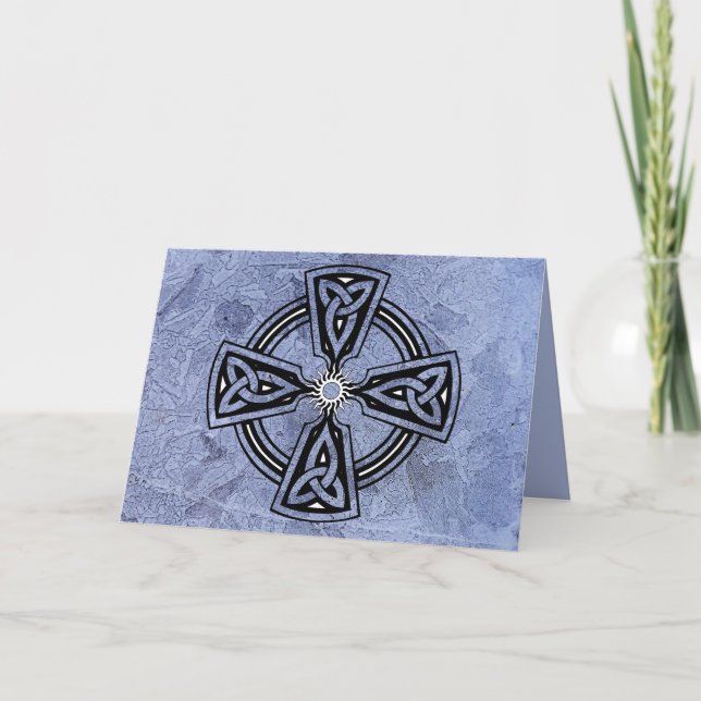 Tarjeta Bendiciones de Yule (Anverso)