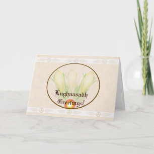 Tarjeta Bendiciones En Lughnasadh Pagan Witch Triquetr